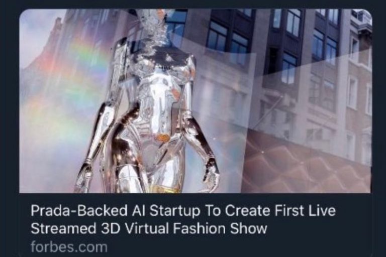 Fashion News: Forbes Cites Prada Backed Company as Streaming the First 3D Virtual Fashion Show, Neglecting to Acknowledge Hanifa Pink Label Congo + Later Updates