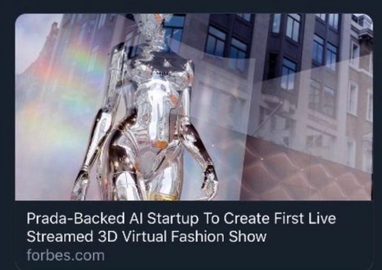 Fashion News: Forbes Cites Prada Backed Company as Streaming the First 3D Virtual Fashion Show, Neglecting to Acknowledge Hanifa Pink Label Congo + Later Updates