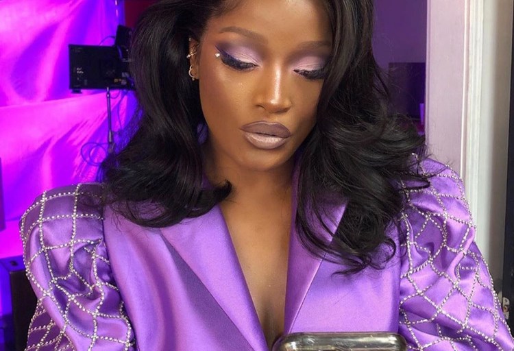 Keke Palmer Looks Bomb in Purple Embellished Giuseppe Di Morabito Jacket