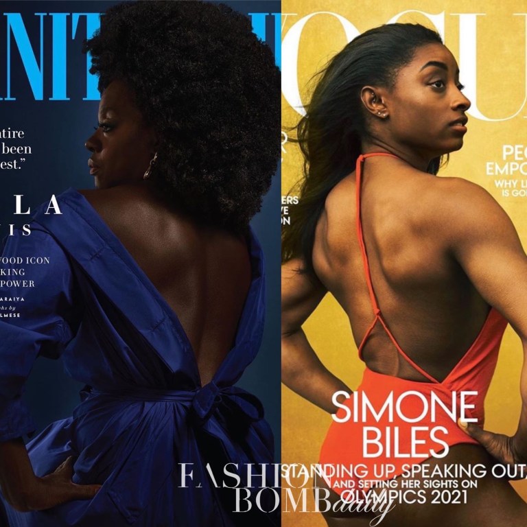 An Observation of Beauty, Light, and Black Imagery: Viola Davis Photographed by Dario Calmese for Vanity Fair vs. Simone Biles Photographed by Annie Leibovitz for Vogue August 2020