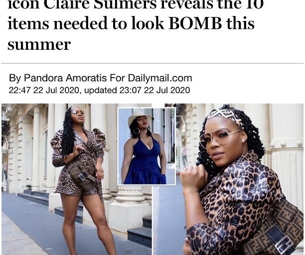 BeautyLifeFun’s Claire Sulmers Profiled in Daily Mail: 10 Summer Must Haves!