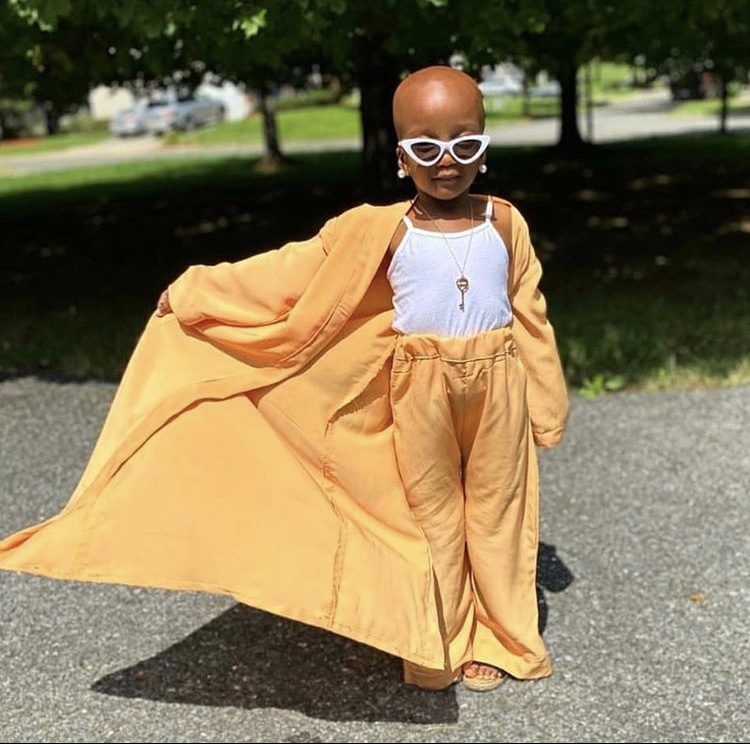 Fashion Bomb Kid of the Week: 6-Year-Old Alopecia Princess Hailey Dailey
