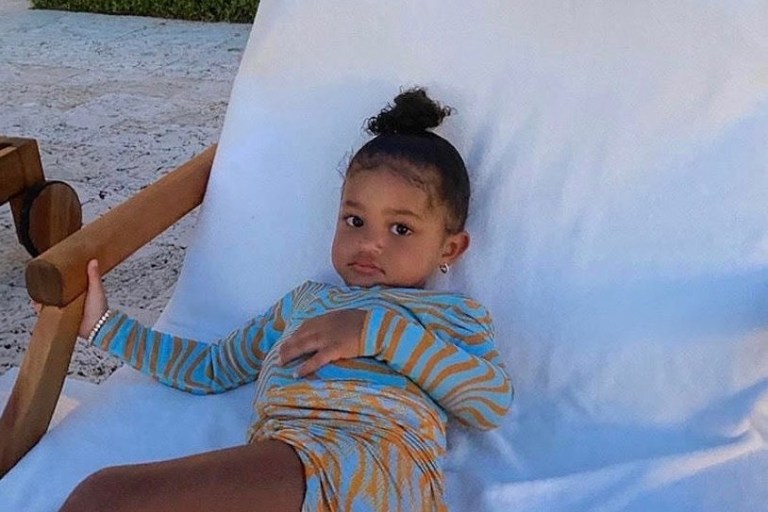 Fashion Bomb Kids: Stormi Webster Spent the Day at the Beach in Maisie Wilen!