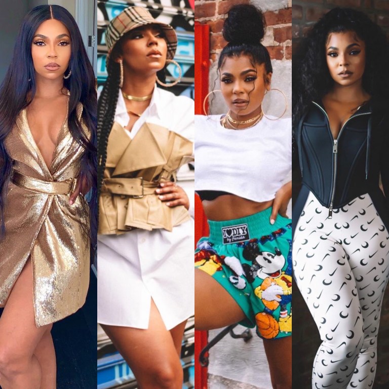 All the Looks Ashanti Graced Us With This Week: A Gold Retrofete Blazer Dress, A Junya Watanabe Trench Corset, DIY by Panida Mickey Mouse Shorts, and More!