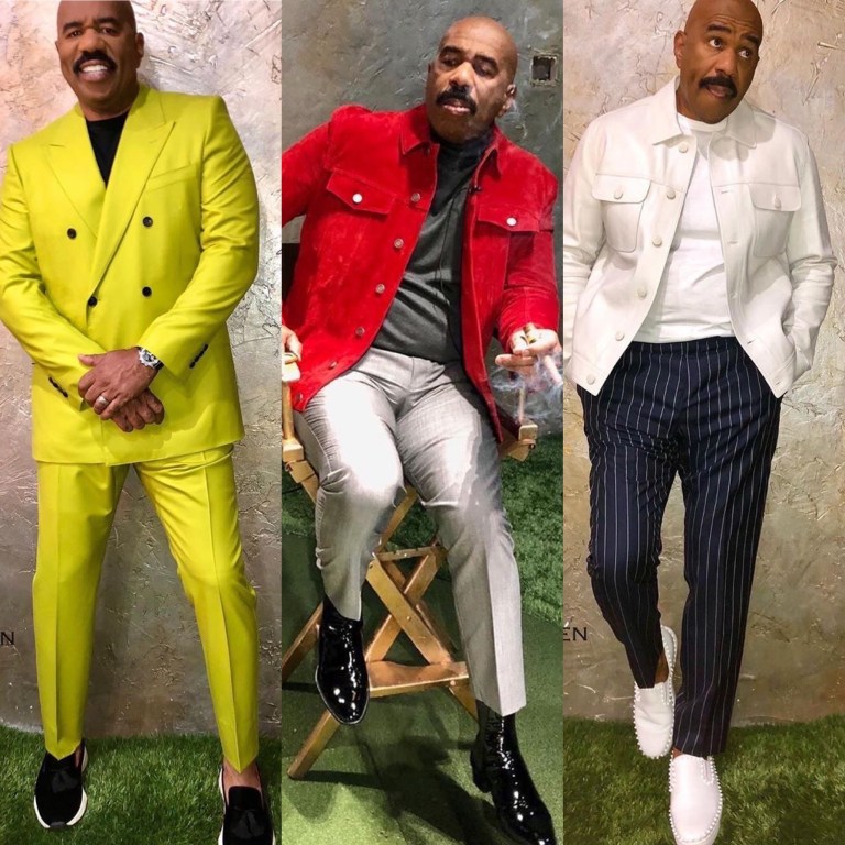 Fashion Bomb Men Flash: 10 Style Moments With Steve Harvey in Tom Ford, Dolce and Gabbana, Louis Vuitton and More!