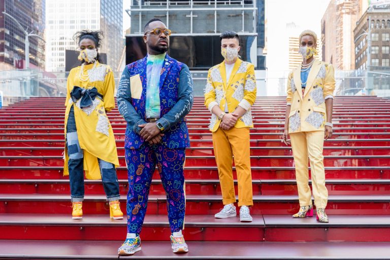 Getting to Know Fashion Lifestyle Icon and Designer Justin Haynes: Kicks Off NYFW With JUS10H Brand’s ‘Flaxen Rose’ Collection in Times Square