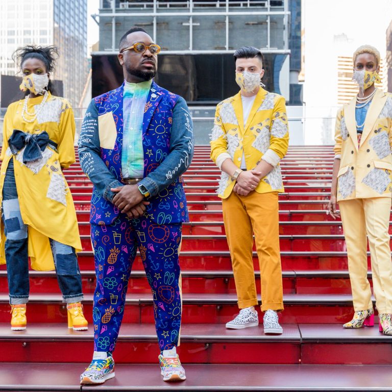 Getting to Know Fashion Lifestyle Icon and Designer Justin Haynes: Kicks Off NYFW With JUS10H Brand’s ‘Flaxen Rose’ Collection in Times Square