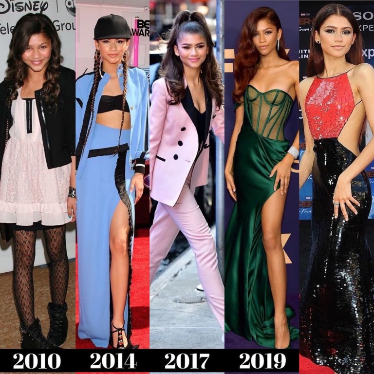 Throwback Thursday #TBT: Style Evolution of Zendaya