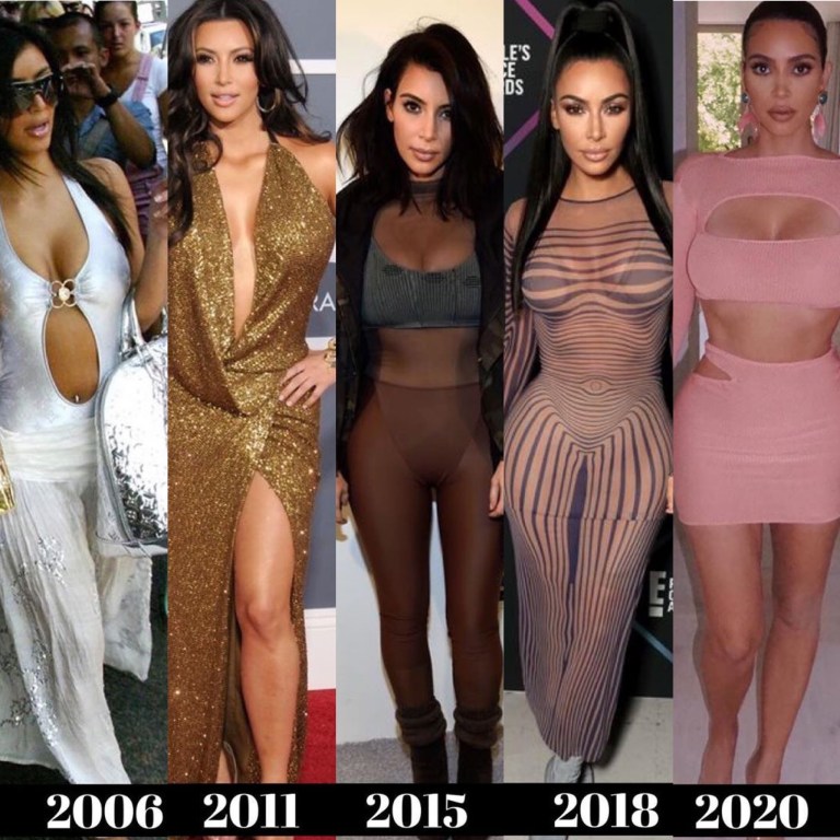 Throwback Thursdays #TBT: Style Evolution of Kim Kardashian