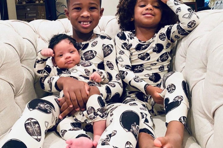 You Ask, We Answer! Ciara and Russell Wilson’s Children Spotted in Matching Posh Peanut ‘Touchdown’ Long Sleeve Loungewear!