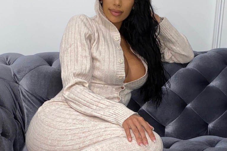 Erica Mena Is Keeping It Comfy and Cute in Her Hooded Fashion Nova Jumpsuit