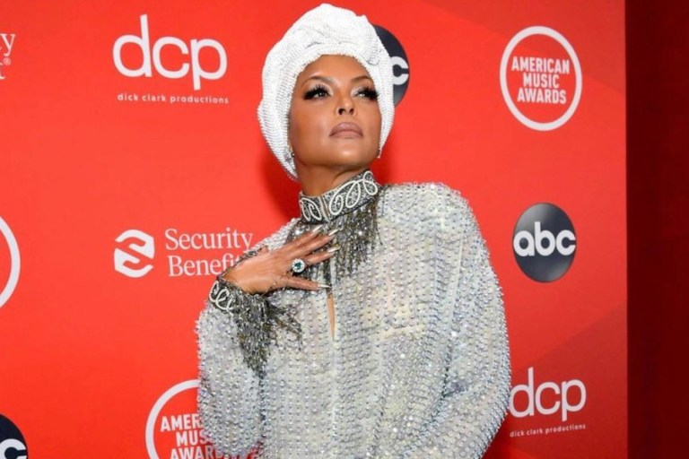 Top Looks From the 2020 American Music Awards: Taraji P. Henson in Giorgio Armani, Megan Thee Stallion in Area, Jennifer Lopez in LaQuan Smith, and More!
