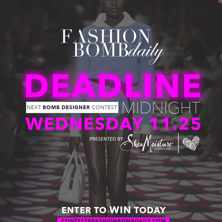 Enter to Win $10,000! BeautyLifeFun x Shea Moisture’s Next Bomb Designer Contest