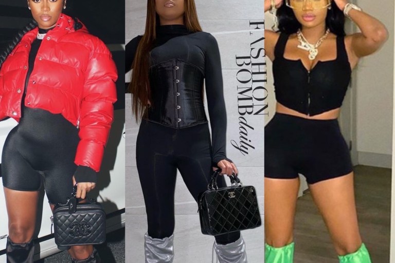 Hot! or Hmm…: Christian Stone Geisha Backpack Boots as Worn by Dess Dior, Alonzo Arnold, and Jerrika Karlae