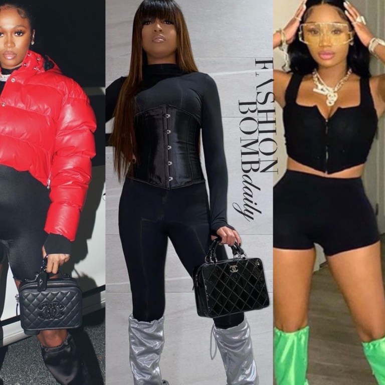 Hot! or Hmm…: Christian Stone Geisha Backpack Boots as Worn by Dess Dior, Alonzo Arnold, and Jerrika Karlae