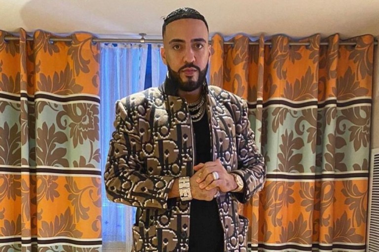 Fashion Bomb Men: French Montana Spotted in Custom Exclusive Game Dior Jacket