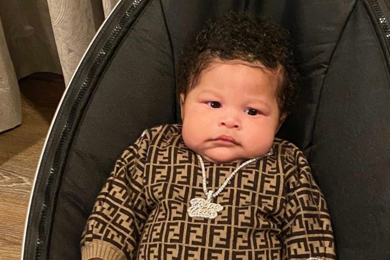Fashion Bomb Kids: Nicki Minaj Shares Pictures of Baby Boy ‘Papa Bear’ in Fendi, Gucci, Dolce & Gabbana, and Burberry Outfits