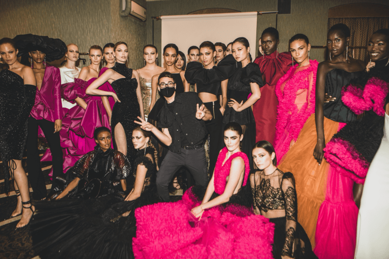 Christian Siriano Reminds Us Fashion Is a Dream With Fall/Winter 2021 Show Featuring Mountain-Inspired Fashion, Beautyrest Mattresses and thredUp Clothing