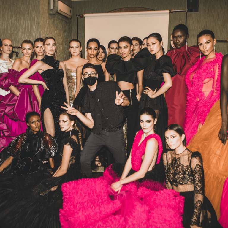 Christian Siriano Reminds Us Fashion Is a Dream With Fall/Winter 2021 Show Featuring Mountain-Inspired Fashion, Beautyrest Mattresses and thredUp Clothing