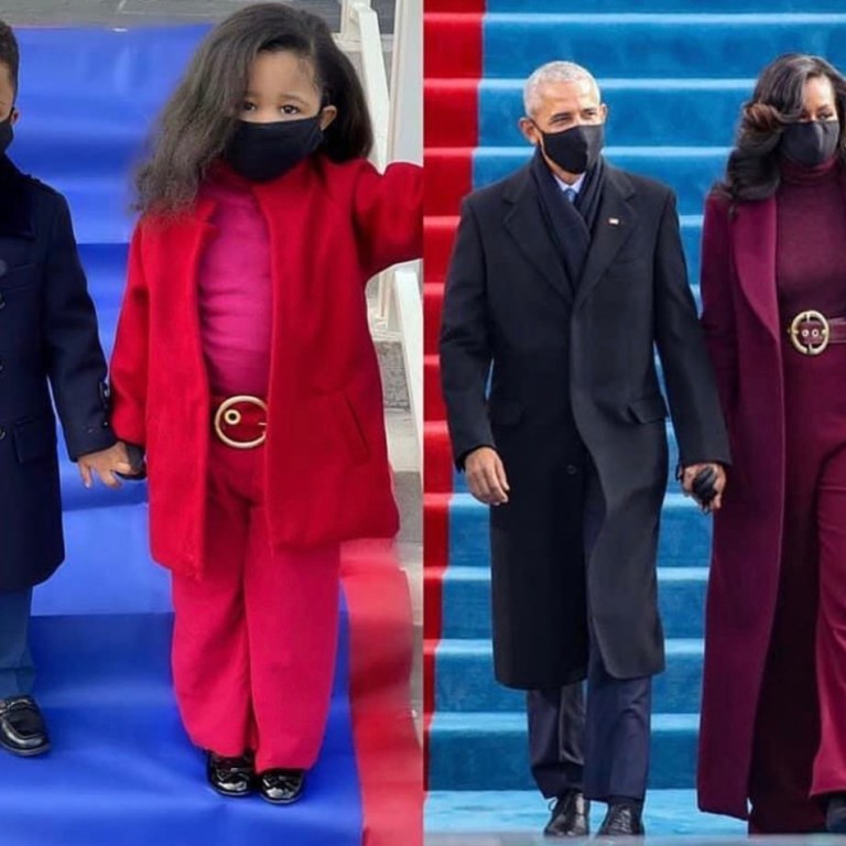 Fashion Bomb Kids: Ryleigh Madison and Friend Recreate Barack and Michelle Obama’s Sergio Hudson Look for 2021 Inauguration