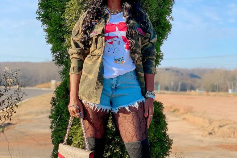 Fashion Bombshell of the Day Kebra: from Virgin Islands