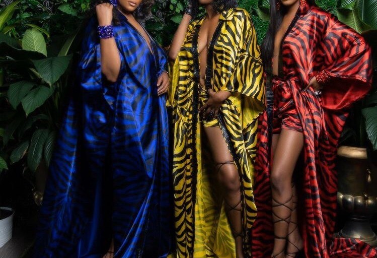 Shop S Denton Collection’s Tarzania Zebra Kimono and Shorts Set Available at BeautyLifeFun Shop