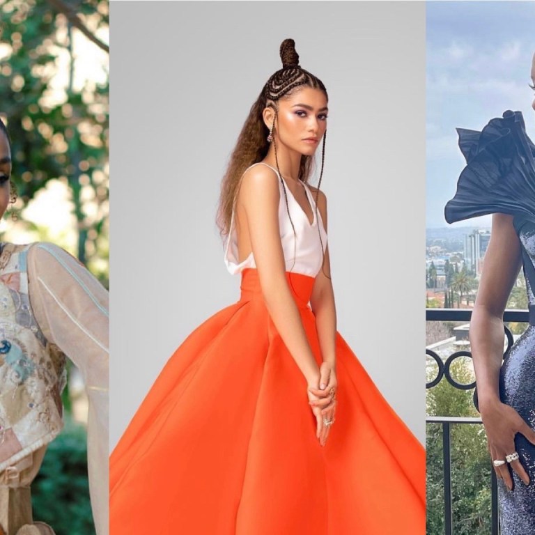 Top 10 Best Dressed at 2021 Critics Choice Awards: Regina King in Atelier Versace Black Shimmering Thigh-Slit Gown, Yara Shahidi in Dior Sheer Embroidered Look, Zendaya in Valentino Haute Couture White Top and Orange Skirt + More