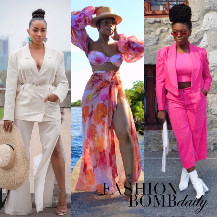Vote for Fashion Bombshell of the Month for January of 2021: Will it be Saidah from Louisiana Lucia from London or Courtney from Washington