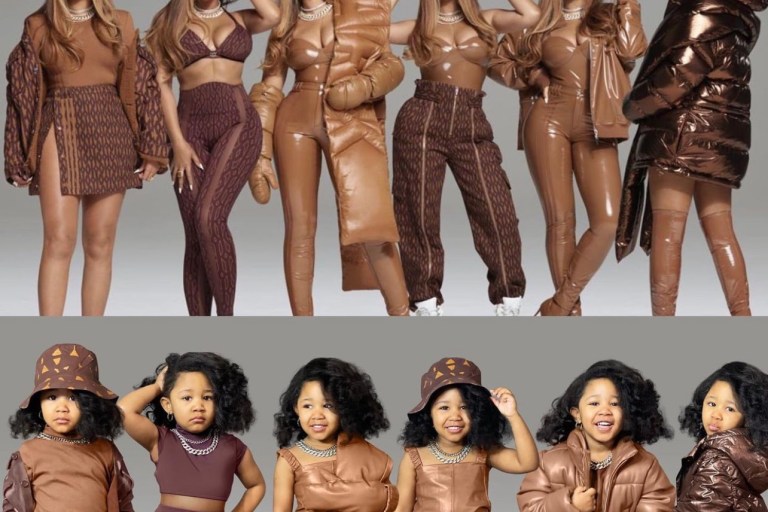 Fashion Bomb Kids: Ryleigh Madison Recreates Beyoncé’s IVY PARK x adidas ‘Icy Park’ Campaign Following Obama Inauguration Looks Recreation