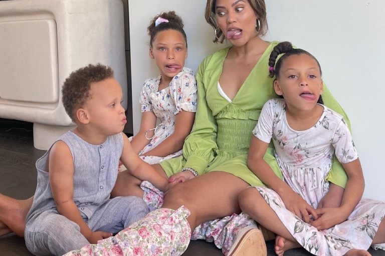 Wardrobe Inquiry: Ayesha Curry’s Mother’s Day Floral Printed Boots