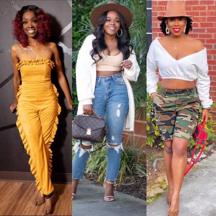 Vote For Fashion Bombshell of the Week:  Will it Be Shawnee from Florida Mauritza from Atlanta or Kia from Wisconsin