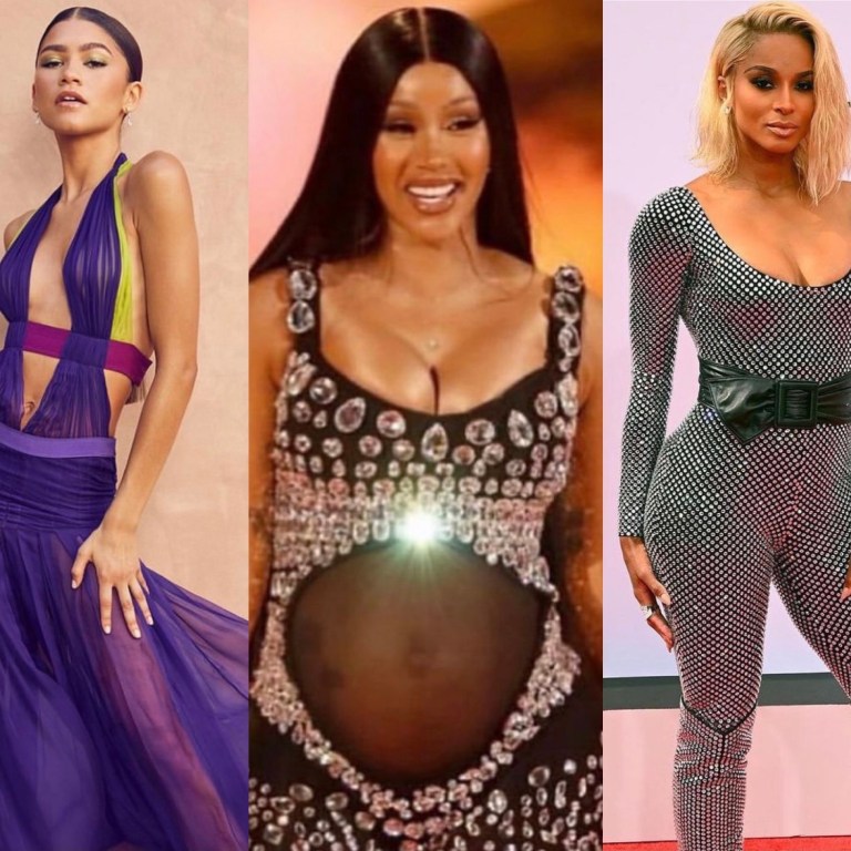 Top 10 Best Dressed at the 2021 BET Awards: Zendaya Pays Homage to Beyoncé in Versace Spring/Summer 2003 Purple Dress, Ciara in Alexandre Vauthier Crystal Jumpsuit, Cardi B Announces Second Pregnancy in Custom Dolce and Gabbana Embellished Look + More