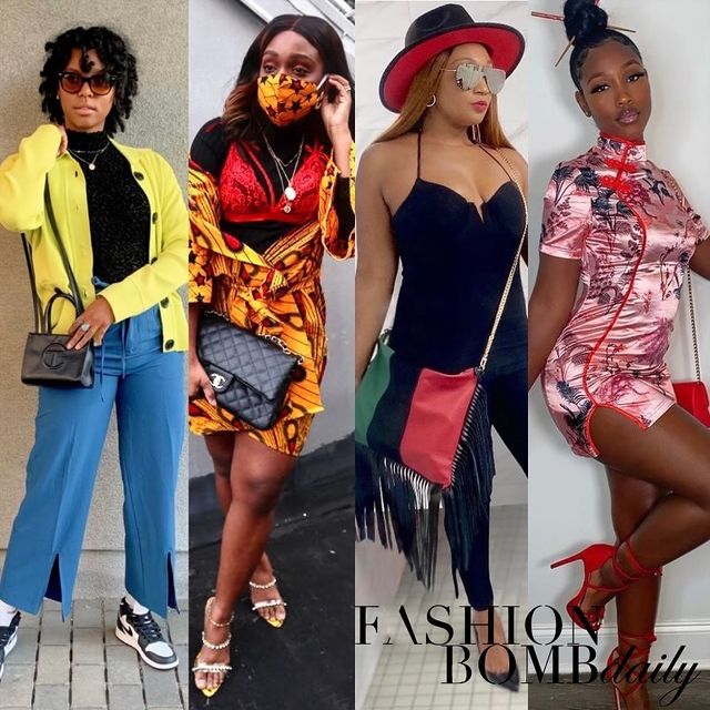 Vote For Fashion Bombshell of the Month for April 2021: Will it be Caitlyn from Georgia Tanaisha from New York Dana from Los Angeles or Christian from New York