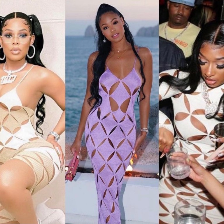 Celebs Love: Keyshia Ka’oir, Teaira Walker and Megan Thee Stallion Spotted in Isa Boulder’s Argyle Cutout Pieces