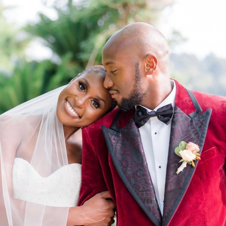 Fashion Bomb Wedding: Issa Rae Weds Louis Diame in Quiet Ceremony Wearing Custom Vera Wang Gown in Saint-Jean-Cap-Ferrat, France