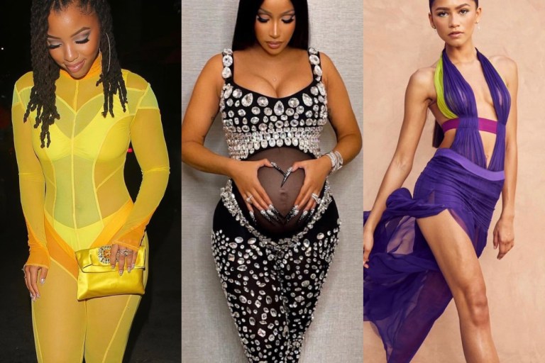 Look of the Week: Cardi B in Dolce and Gabbana, Zendaya in Versace, Chloe Bailey in Mah-Jing Wong + More