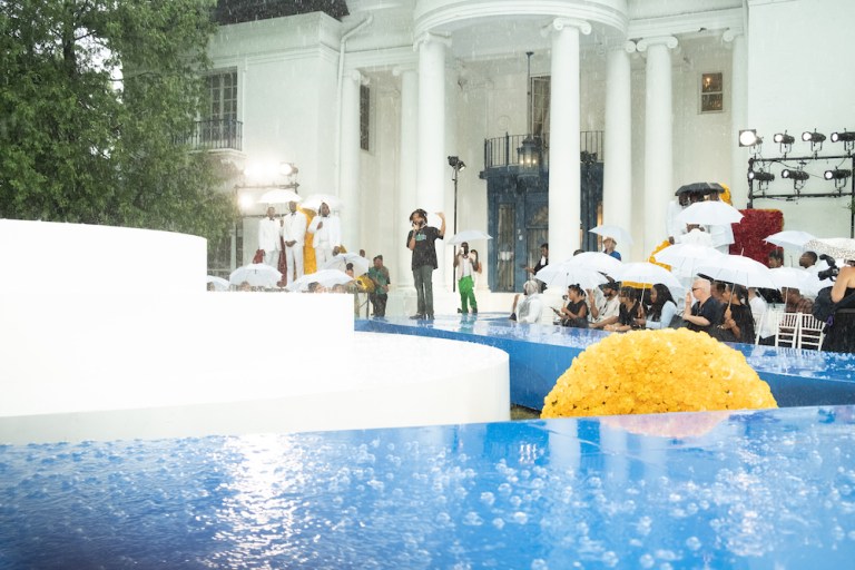 Madame CJ Walker Rained Blessings Down on Pyer Moss’s First Couture Show at Villa Lewaro