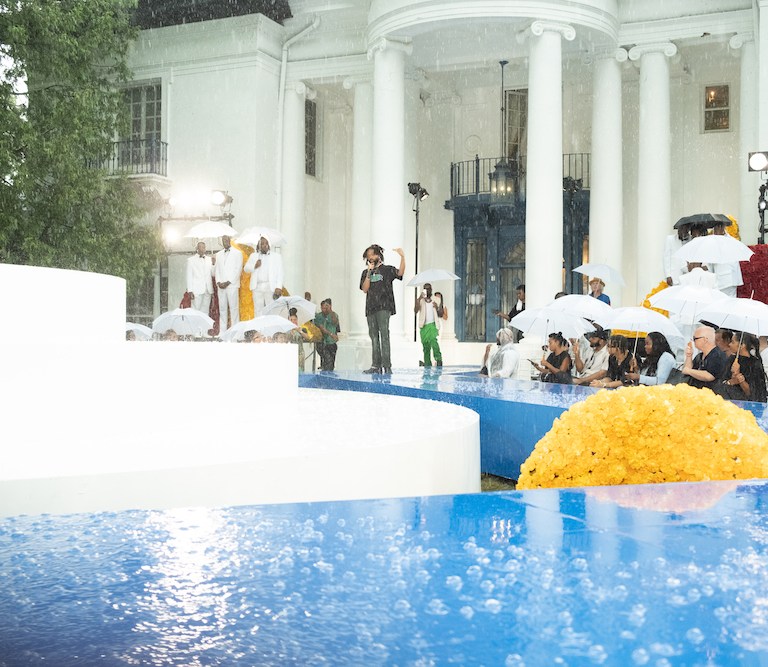 Madame CJ Walker Rained Blessings Down on Pyer Moss’s First Couture Show at Villa Lewaro