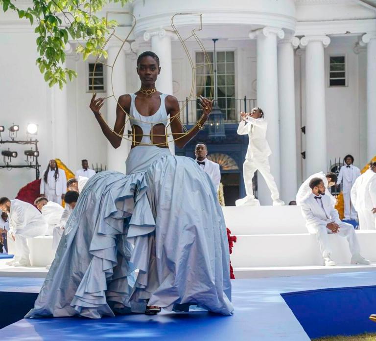 Pyer Moss First Haute Couture Show Displays Black Inventions and Questions the Origin of Black Trauma