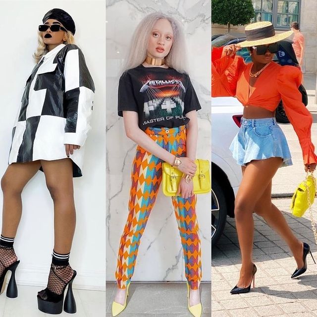 Vote For Fashion Bombshell of the Week for the Week of August 16th 2021: Will it Be Rachelle from Paris Mirian from South Africa or Takkunda from London