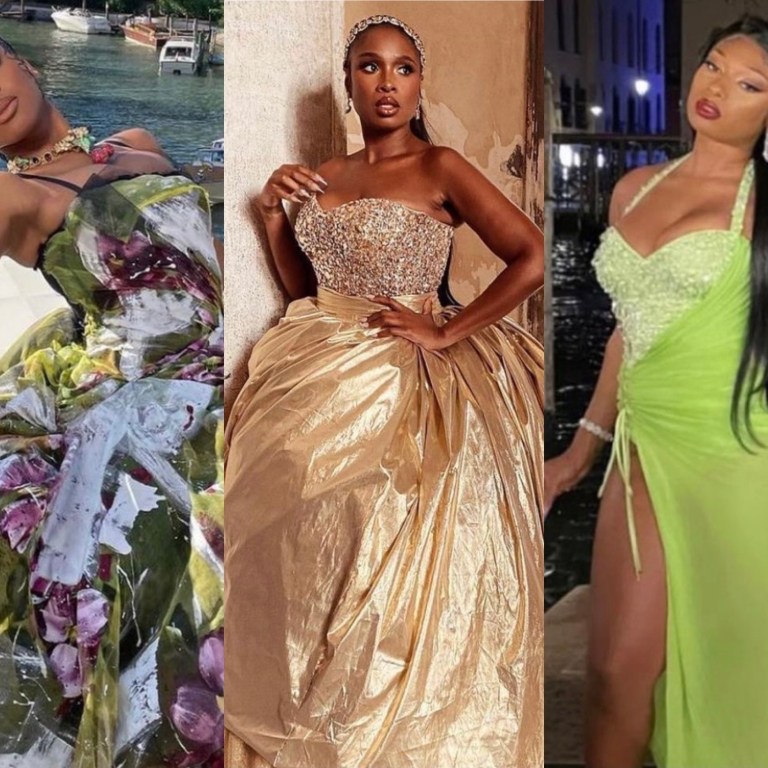 Dolce and Gabbana Debuts Alta Moda Collection With Runway Show in Venice, Italy With Appearances by Megan Thee Stallion, Doja Cat, Normani, the Combs Sisters, and More