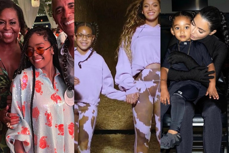 Look of the Week: Beyoncé and Kids in IVY PARK x adidas ‘IVY PARK Rodeo’, H.E.R. in Lanvin With Barack Obama in Fendi and Michelle Obama in Dundas, Kim Kardashian in Balenciaga + More