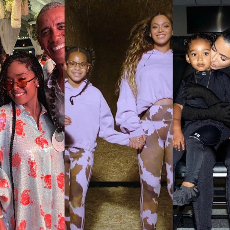 Look of the Week: Beyoncé and Kids in IVY PARK x adidas ‘IVY PARK Rodeo’, H.E.R. in Lanvin With Barack Obama in Fendi and Michelle Obama in Dundas, Kim Kardashian in Balenciaga + More