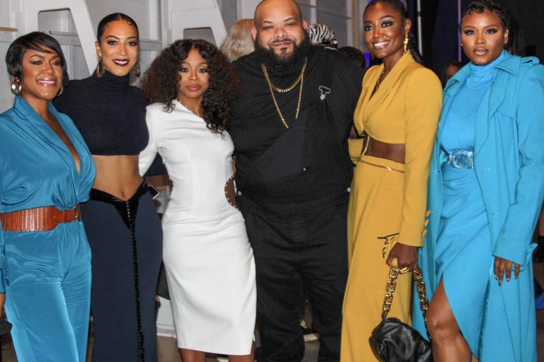 Sergio Hudson Makes a ’Return to Glamour” With Fall/Winter 2021 Collection + Front Row with Claire Sulmers, Angela Rye, and More