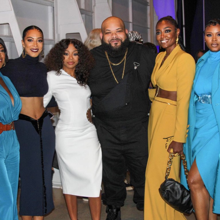 Sergio Hudson Makes a ’Return to Glamour” With Fall/Winter 2021 Collection + Front Row with Claire Sulmers, Angela Rye, and More