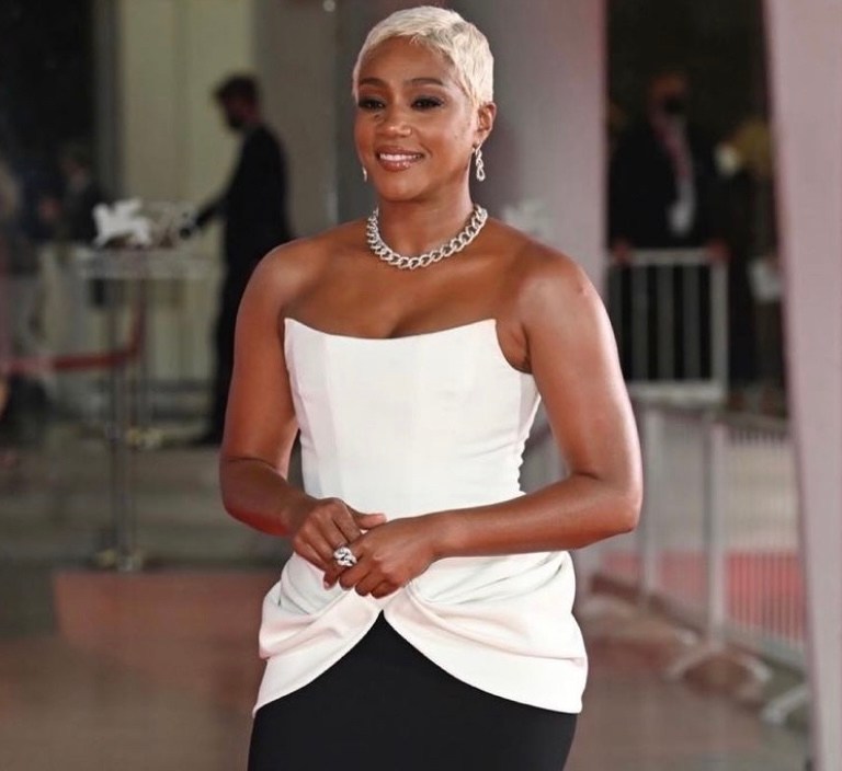 Tiffany Haddish Takes Venice in Style: Venice Film Festival Looks by Christian Siriano and Azeeza