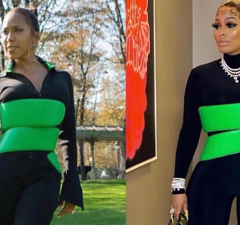 Who Wore It Better: Marjorie Harvey and Keyshia Ka’oir Spied in the Same Bottega Veneta Green Corset Belt
