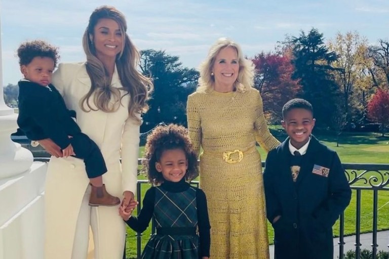Ciara and Her Children Visit the White House to Discuss COVID-19 Vaccinations for Kids, With Wilson Family in Ralph Lauren Looks