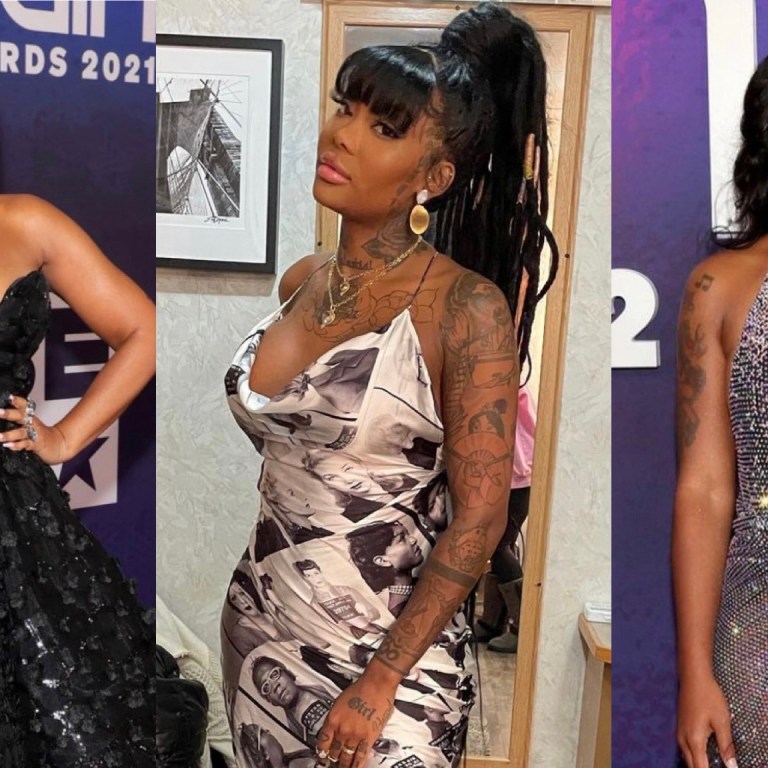 On the Scene at 2021 Soul Train Awards Red Carpet: Ashanti in Christian Siriano, Summer Walker in LaQuan Smith, Ari Lennox in Jolleson and More