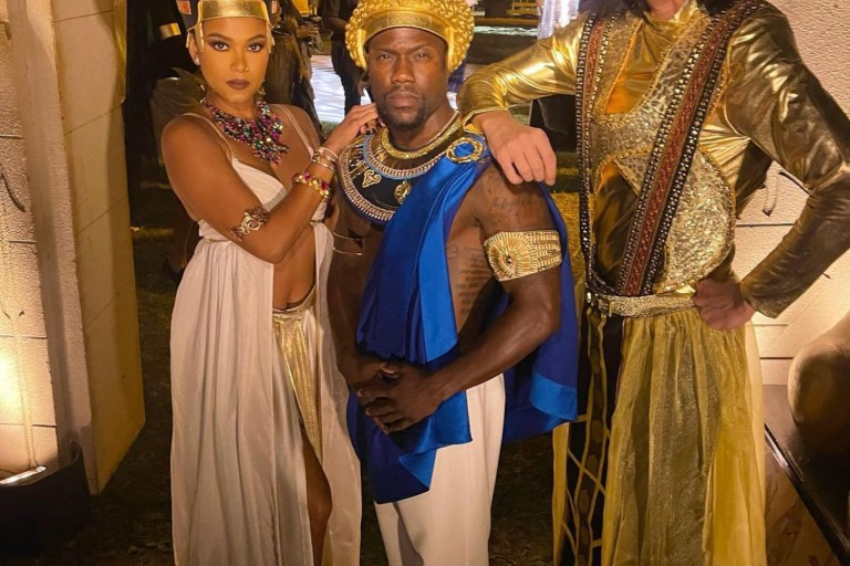 Top 10 Best Celebrity Halloween 2021 Costumes: Kevin and Eniko Hart as Iman and Eddie Murphy From Michael Jackson’s ‘Remember the Time’, Ciara as TLC’s ‘No Scrubs’, Bebe Rexha as Anna Nicole Smith + More